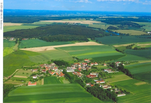 Smilovice - letecký snímek 2008