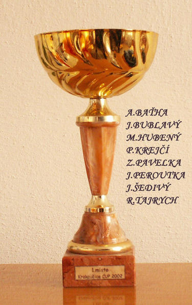 Vyhraný turnaj Krakovčice Cup 2002